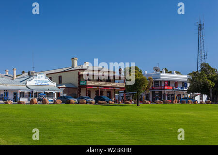 Australia, South Australia, Murray River Valley, Morgan, town view Stock Photo