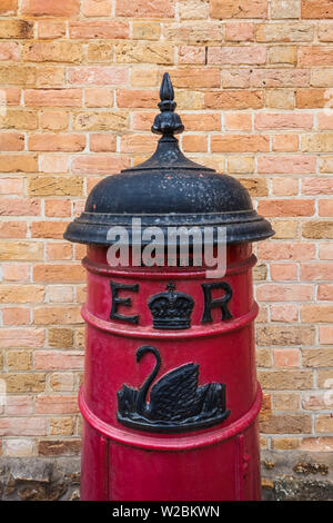 Australia, Western Australia, The Southwest, Albany, antique Royal Mail post box Stock Photo