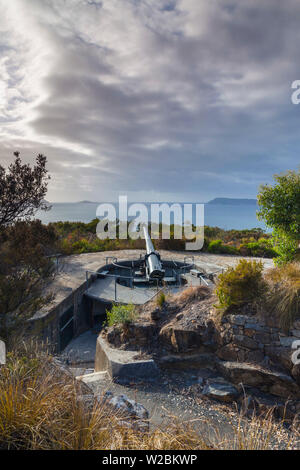 Australia, Western Australia, The Southwest, Albany, Princess Royal Fortress, Mount Adelaide, 6 inch gun, artillery Stock Photo