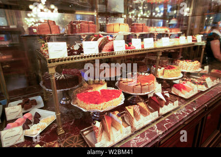 Demel Restaurant, Coffee Shop and Bakery, Vienna, Austria, Central Europe Stock Photo