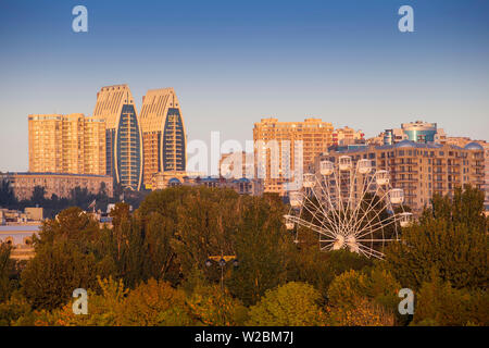 Azerbaijan, Baku, City view Stock Photo