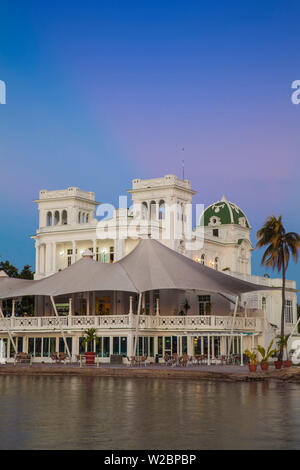 Cuba, Cienfuegos, Cienfuegos Yacht Club and reastaurant Stock Photo