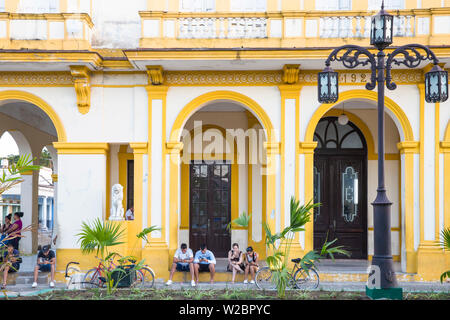 Cuba, Ciego de Avila Province, Moron, Colonial  building Stock Photo