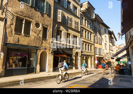 Old Town, Geneva, Switzerland Stock Photo