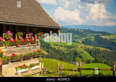 Farmhouse/chalet, Emmental Valley, Berner Oberland, Switzerland Stock Photo