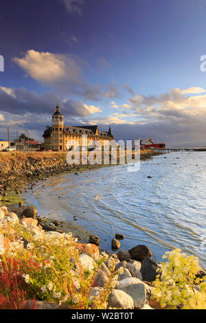 Chile, Patagonia, Puerto Natales, gateway town to Torres del Paine National Park Stock Photo