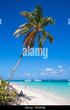 Dominican Republic, Punta Cana, Playa Cabeza de Toro Stock Photo