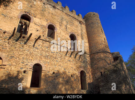 Fasil Gebbi complex (Fasilides Castle), Gonder, Amhara region, Ethiopia Stock Photo