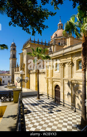 Spain, Andalucia, Cadiz Province, Jerez de la Frontera, Cathedral of San Salvador, Catedral de San Salvador Stock Photo