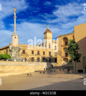 Plaza del Triunfo, Cordoba, Andalusia, Spain Stock Photo