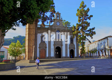 Basilica de Nuestra Senora del Pino, Teror, Gran Canaria, Canary Islands, Spain, Atlantic Ocean, Europe Stock Photo
