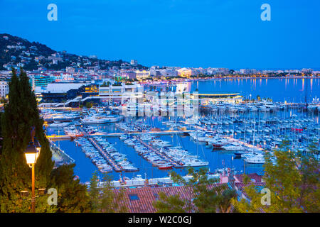 Le Vieux Port, Cannes, Alpes-Maritimes, Provence-Alpes-Cote D'Azur, French Riviera, France Stock Photo