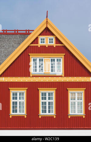 Greenland, Nuuk, Nuuk Teacher Training College building, exterior Stock Photo