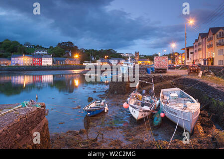 Ireland, County Cork, Bantry, harbor view, evening Stock Photo