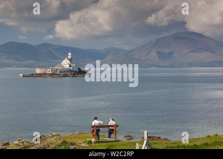 Ireland, County Kerry, Fenit, Fenit Lighthouse Stock Photo