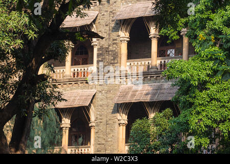 India, Maharashtra, Mumbai, Fort area, Oval Maiden and Bombay High Court Stock Photo