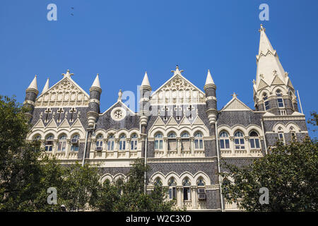 India, Maharashtra, Mumbai, Fort area, Oriental Buildings Stock Photo
