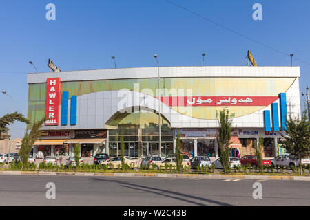 Iraq, Kurdistan, Erbil, Hawler Mall Stock Photo