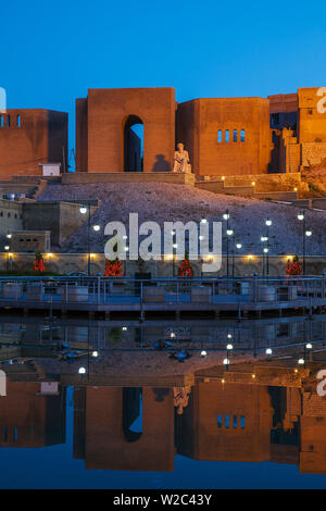 Iraq, Kurdistan, Erbil, The Citadel - claimed to be the oldest ...