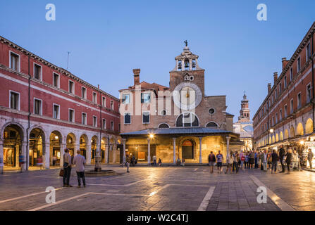Campo San Giacomo di Rialto, Venice, Italy Stock Photo