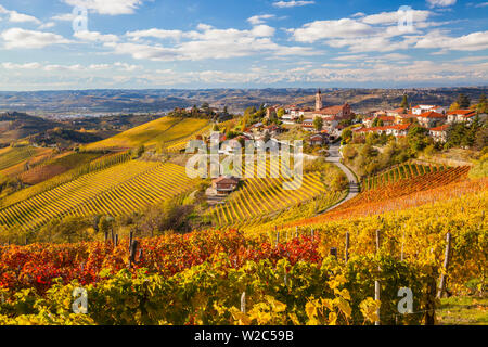 Treiso And Its Vineyards, Region Piedmont, Italy Stock Photo - Alamy