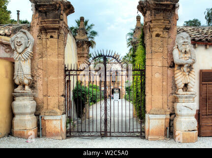 Villa Palagonia (1710s), Bagheria, Sicily, Italy Stock Photo