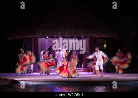 Sega Dance, Trou D'eau Douce, Flacq, East Coast, Mauritius Stock Photo