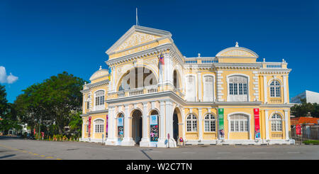 Malaysia, Penang, Georgetown, Town Hall Stock Photo