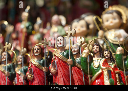 Peru Lima, Statues Of Jude the Apostle For Sale, Venerated At Iglesia San Francisco Stock Photo