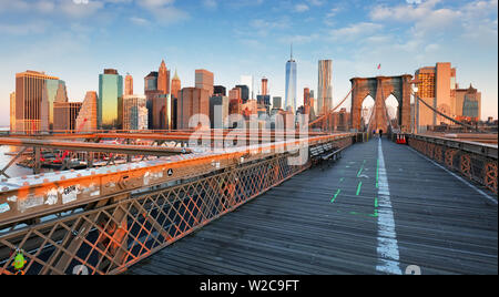 New York, Brooklyn bridge, United Statef of America Stock Photo