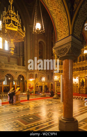 Romania, Banat Region, Timisoara, Metropolitan Cathedral, interior Stock Photo