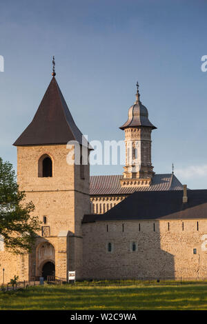 Romania, Bucovina Region, Bucovina Monasteries, Suceava-area, Mitocul Dragomirnei, Orthodox Dragomirna Monastery, 17th century, exterior Stock Photo