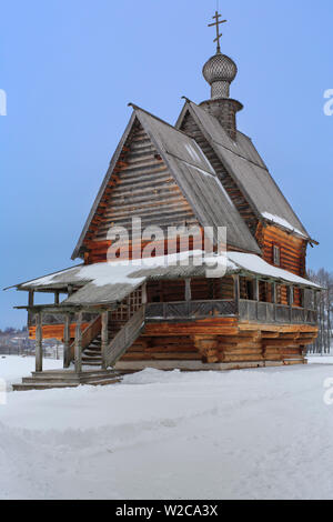 Russian Wooden Church. Suzdal Stock Photo - Alamy