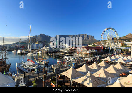 South Africa, Western Cape, Cape Town, V&A Waterfront, Victoria Wharf Stock Photo