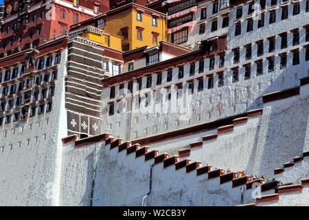 Potala Palace, Lhasa, Tibet, China Stock Photo