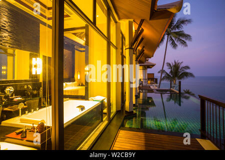 Pool villa at the Banyan Tree resort, Koh Samui, Thailand Stock Photo