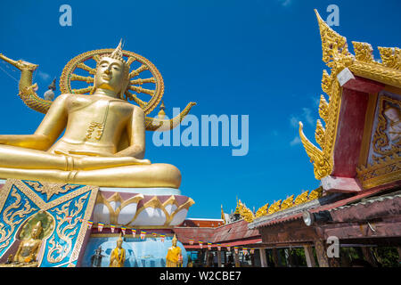 Wat Phra Yai Ko Pan (Big Buddha), Bo Phut, Koh Samui, Thailand Stock Photo