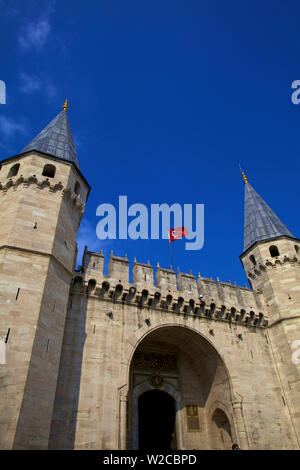 Gate of Salutation, Topkapi Palace, Istanbul, Turkey Stock Photo