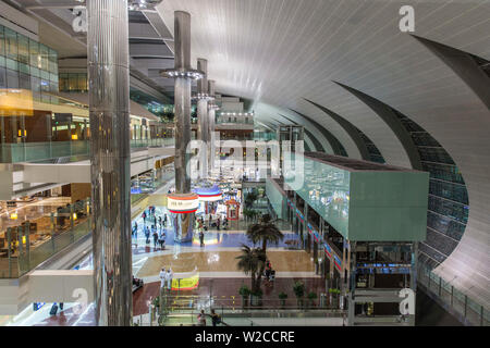 Concourse A, Terminal 3, Dubai Airport Stock Photo