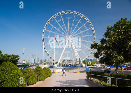 UAE, Abu Dhabi, Marina Village, ferris wheel Stock Photo