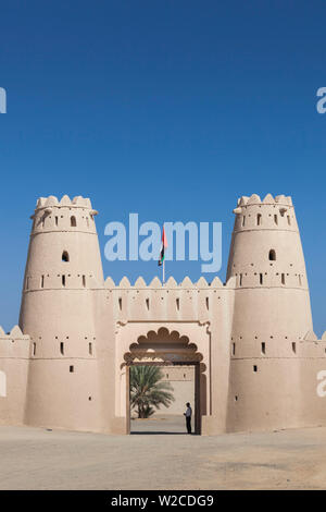 UAE, Al Ain, Al Jahili Fort, built in 1890 Stock Photo