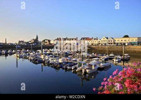 St Sampson's Marina, St. Sampson, Guernsey, Channel Islands Stock Photo