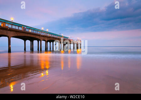 UK, England, Dorset, Bournemouth, Boscombe Pier Stock Photo