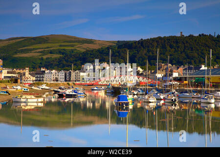 Ramsey Harbour, Ramsey, Isle of Man Stock Photo