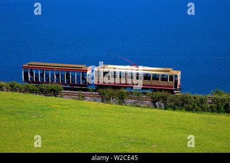 Manx Electric Railway, Isle of Man Stock Photo