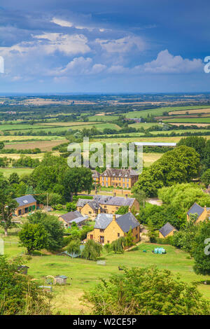 UK, England, Bedfordshire, Countryside between Eggington and Toddinton Stock Photo