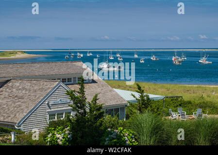 USA, Massachusetts, Cape Cod, Chatham, Chatham Harbor Stock Photo