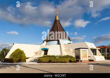 USA, Florida, Miami-area, Coconut Grove, Ermita de la Caridad, Cuban Catholic Shrine Stock Photo