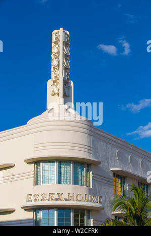 U.S.A, Miami, Miami beach, South Beach, Collins Ave, Essex House Stock Photo