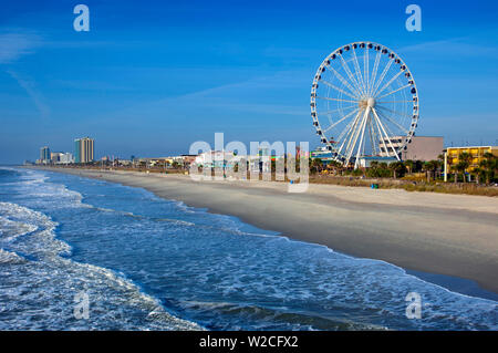 Myrtle Beach, Sky Wheel, Grand Strand, South Carolina Stock Photo